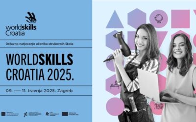 Učenice Centra Slave Raškaj Zagreb sudjeluju na smotri WorldSkills Croatia 2025.!