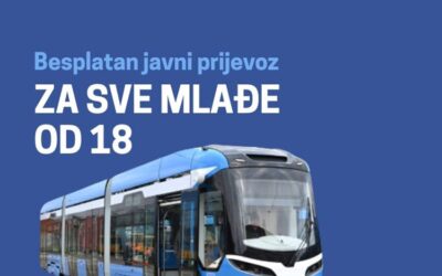 Besplatna godišnja karta ZET-a za osobe do navršenih 18 godina života s prebivalištem u Gradu Zagrebu