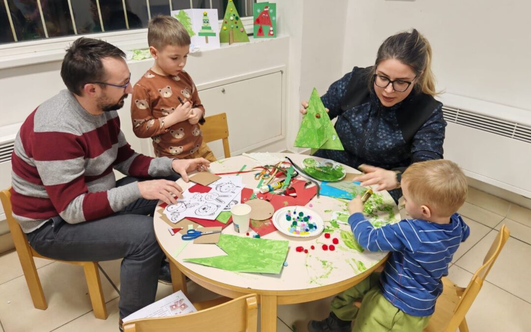 Božićna radionica s roditeljima