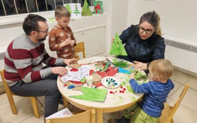 Božićna radionica s roditeljima