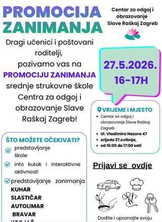 PROMOCIJA ZANIMANJA