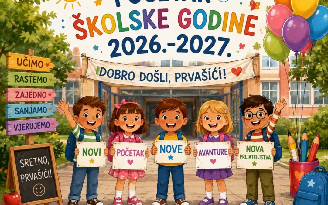 Obavijest – početak nove školske godine