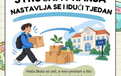 Obavijest za učenike srednje škole