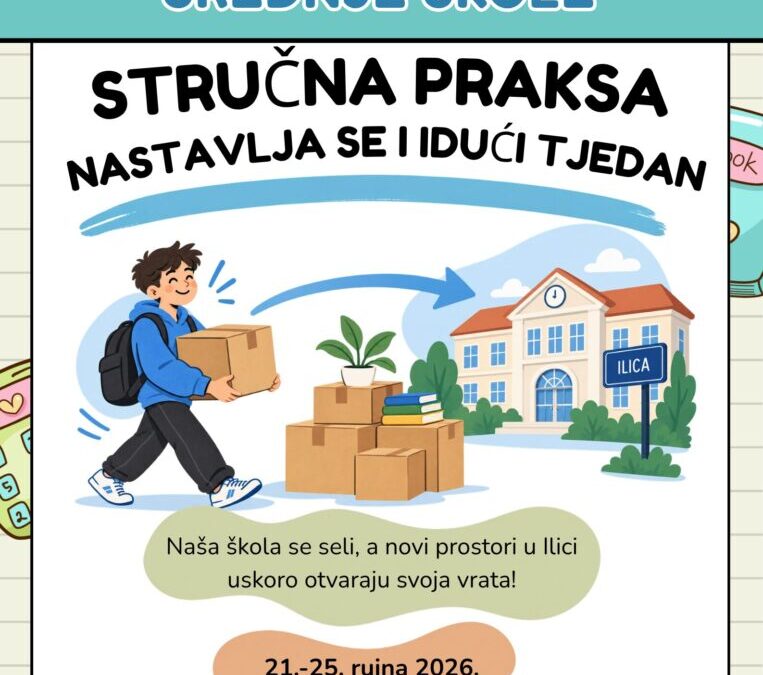 Obavijest za učenike srednje škole